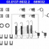 Sada příslušenství, brzdové čelisti ATE 03.0137-9032 (AT 669032)