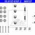 Sada příslušenství, brzdové čelisti ATE 03.0137-9107 (AT 669107)
