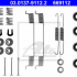 Sada příslušenství, brzdové čelisti ATE 03.0137-9112 (AT 669112)