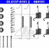 Sada příslušenství, brzdové čelisti ATE 03.0137-9151 (AT 669151)