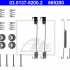 Sada příslušenství, brzdové čelisti ATE 03.0137-9200 (AT 669200)