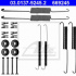 Sada příslušenství, brzdové čelisti ATE 03.0137-9245 (AT 669245)