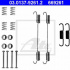 Sada příslušenství, brzdové čelisti ATE 03.0137-9261 (AT 669261)