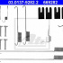Sada příslušenství, brzdové čelisti ATE 03.0137-9282 (AT 669282)