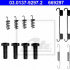 Sada příslušenství, parkovací brzdové čelisti ATE 03.0137-9297 (AT 669297)