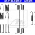 Sada příslušenství, brzdové čelisti ATE 03.0137-9309 (AT 669309)