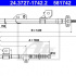 Lanko ruční brzdy ATE 24.3727-1742 (AT 581742)
