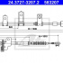 Lanko ruční brzdy ATE 24.3727-3207 (AT 583207)