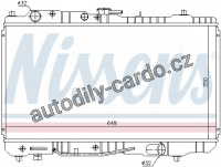 Chladič motoru NISSENS 62484