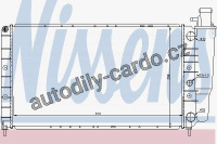 Chladič motoru NISSENS 63825