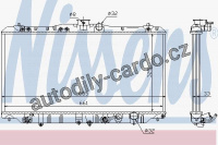 Chladič motoru NISSENS 63341