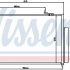 Chladič klimatizace NISSENS 940062