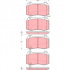 Sada brzdových destiček TRW GDB3381 - NISSAN 350Z