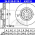 Brzdový kotouč ATE 24.0130-0116 (AT 430116) - VOLVO