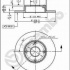 Brzdový kotouč BREMBO 08.5876.10 - DAIHATSU