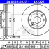 Brzdový kotouč ATE 24.0122-0227 (AT 422227) - KIA