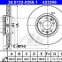 Brzdový kotouč ATE 24.0122-0255 (AT 422255) - CITROËN