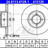 Brzdový kotouč ATE 24.0113-0125 (AT 413125) - OPEL