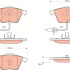 Sada brzdových destiček TRW GDB1528 - AUDI A6