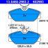 Sada brzdových destiček ATE 13.0460-2983 (AT 602983) - RENAULT