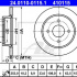 Brzdový kotouč ATE 24.0110-0115 (AT 410115) - FORD