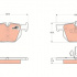 Sada brzdových destiček TRW GDB1560 - BMW 5