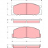 Sada brzdových destiček TRW GDB3130 - TOYOTA LITEAC