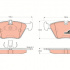 Sada brzdových destiček TRW GDB1264 - BMW 5