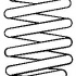 Pružina tlumiče pérování SACHS SA 997 713