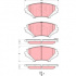 Sada brzdových destiček TRW GDB3356 - MAZDA RX8