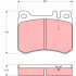 Sada brzdových destiček TRW GDB929 - MERCEDES R107