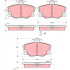 Sada brzdových destiček TRW GDB1223 - ALFA ROMEO 145.146