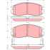 Sada brzdových destiček TRW GDB3133 - MITSUBISHI SPACE