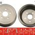 Brzdový buben TRW DB4182 - TOYOTA CARINA