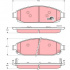 Sada brzdových destiček TRW GDB4136 - JEEP GRAND CHEROKEE 05-