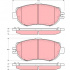 Sada brzdových destiček TRW GDB1241 - LEXUS LEXUS LS