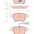 Sada brzdových destiček TRW GDB1721 - PORSCHE CAYENNE 07-