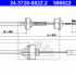 Tažné lanko, ovládání spojky ATE 24.3728-0822 (AT 590822)