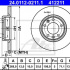 Brzdový kotouč ATE 24.0112-0211 (AT 412211)