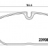 Sada brzdových destiček BREMBO P36021