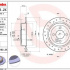 Brzdový kotouč BREMBO 08.9163.2X