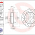 Brzdový kotouč BREMBO 08.C172.1X