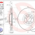 Brzdový kotouč BREMBO 09.A558.10 - CITROËN, PEUGEOT