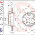 Brzdový kotouč BREMBO 09.A712.10 - BMW