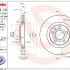 Brzdový kotouč BREMBO 09.A814.10 - AUDI