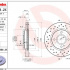 Brzdový kotouč BREMBO 09.A968.2X - FORD