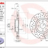 Brzdový kotouč BREMBO 09.C645.11 - ABARTH