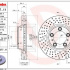 Brzdový kotouč BREMBO 09.C877.11 - PORSCHE