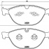 Sada brzdových destiček BREMBO P06066 - BMW, JAGUAR