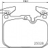 Sada brzdových destiček BREMBO P06096 - BMW